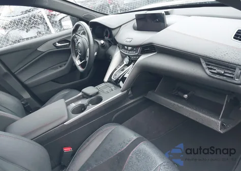 2022 Acura Tlx A-Spec Package из США, поврежденный, VIN 19UUB6F51NA000805